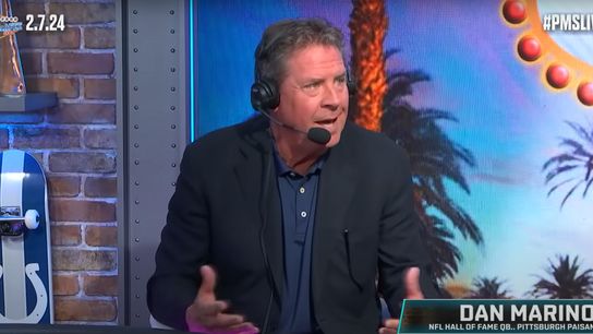 The Steelers Passed Up Dan Marino And The Legendary Yinzer Said It Was Tempting To Call And Tell Them Off. Photo by The Pat McAfee Show